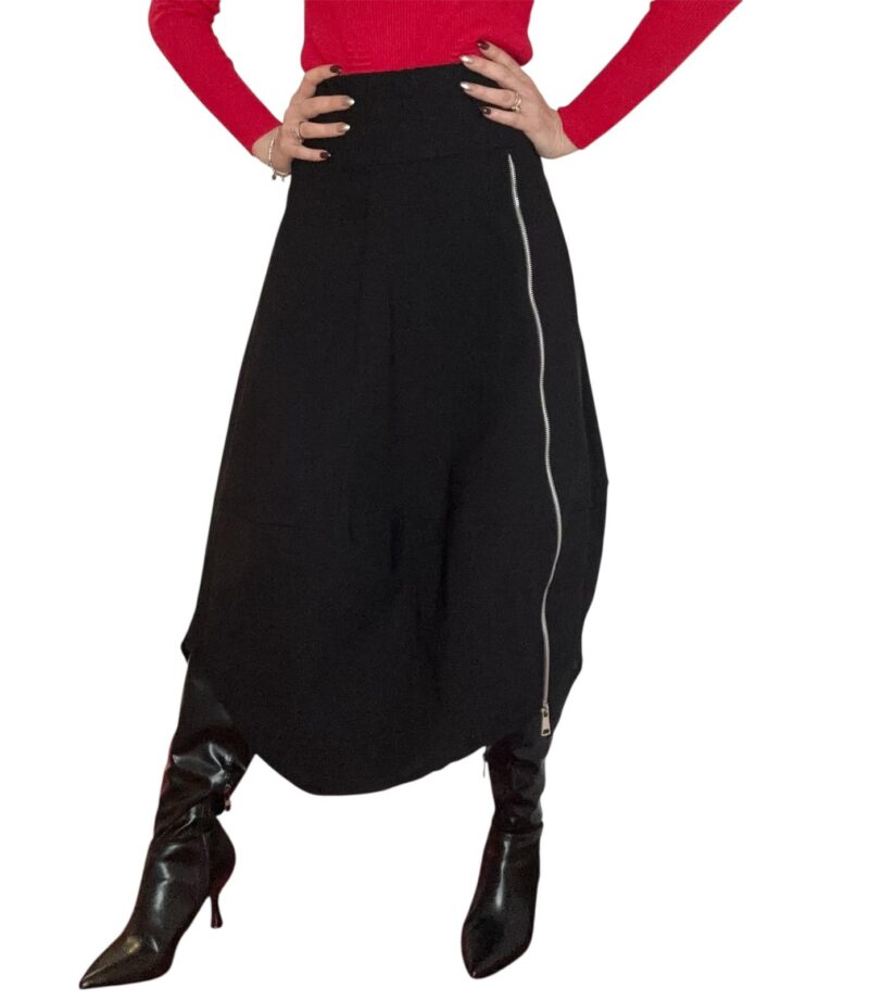 Alternative view of Gonna con cerniera